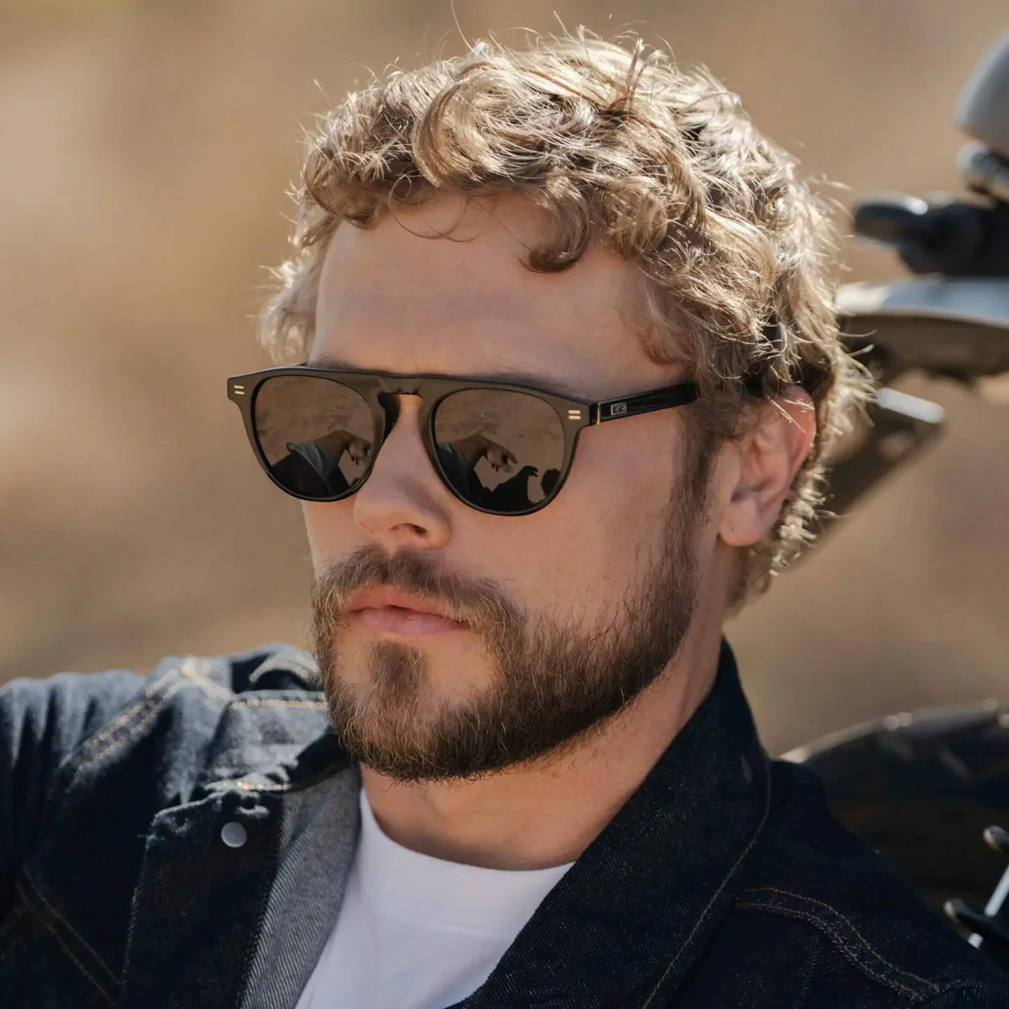 WMP Sunglasses - Axel  - Black/Triple Black Lens