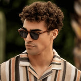 WMP Sunglasses - Clark - Tortoiseshell / Laguna Blue