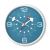 About Dot Time Wall Clock - Blue