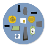 Atomic Design Placemat - Blue