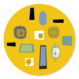 Atomic Design Placemat - Yellow