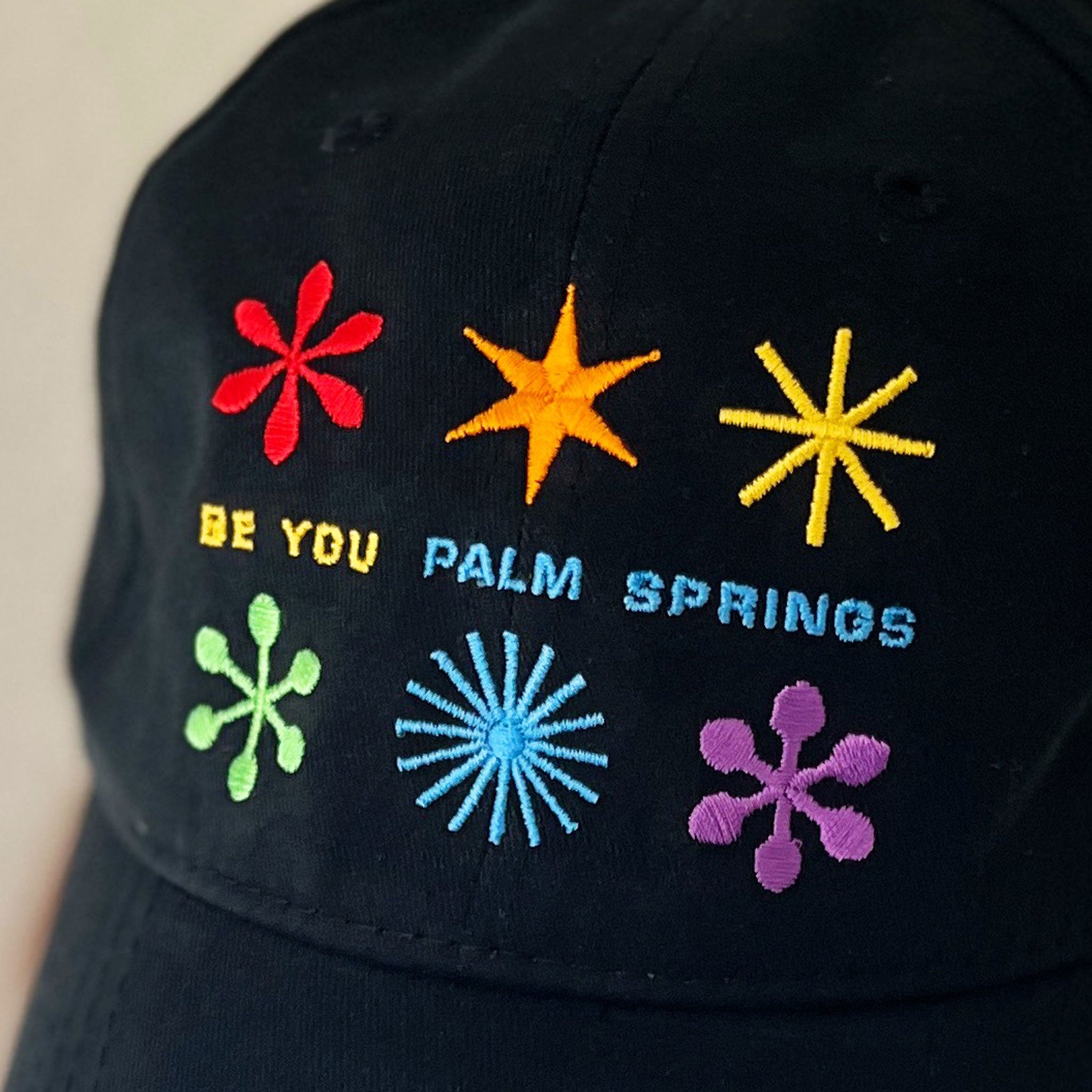 'Be You' Starburst Baseball Cap - Black