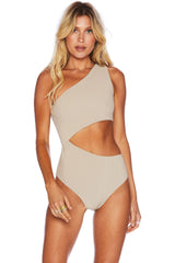 Beach Riot Celine One Piece Swimsuit - Tan