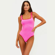 Beach Riot Ciai One Piece Swimsuit - Electric Pink