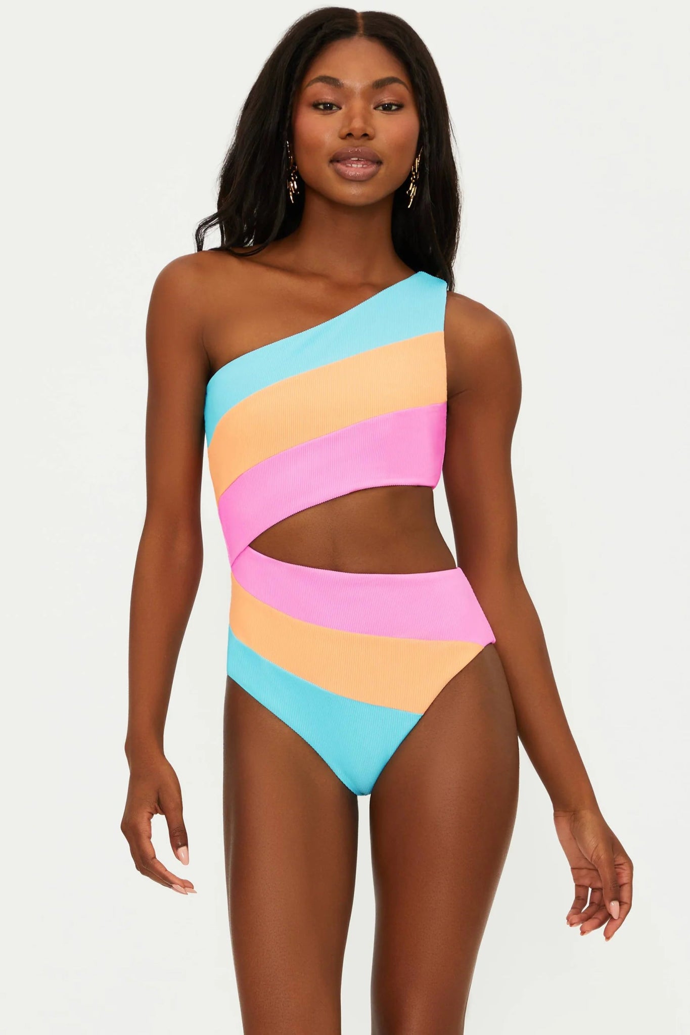 Beach Riot Joyce One Piece Swimsuit - Crush Colorblock - Destination PSP