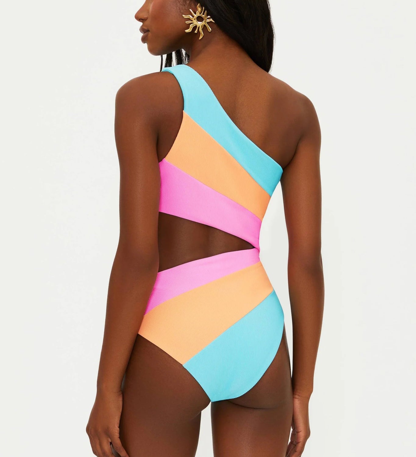 Beach Riot Joyce One Piece Swimsuit - Crush Colorblock - Destination PSP