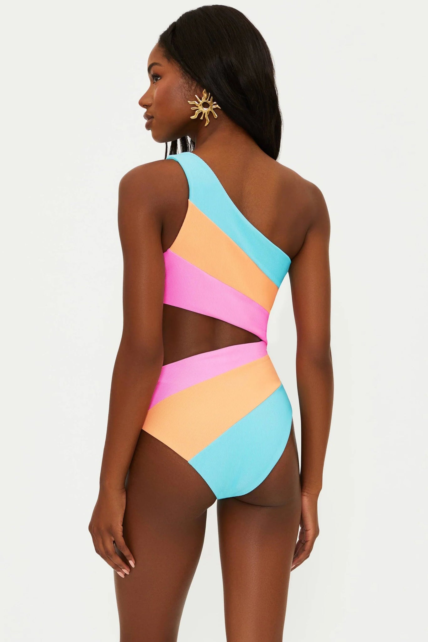 Beach Riot Joyce One Piece Swimsuit - Crush Colorblock - Destination PSP