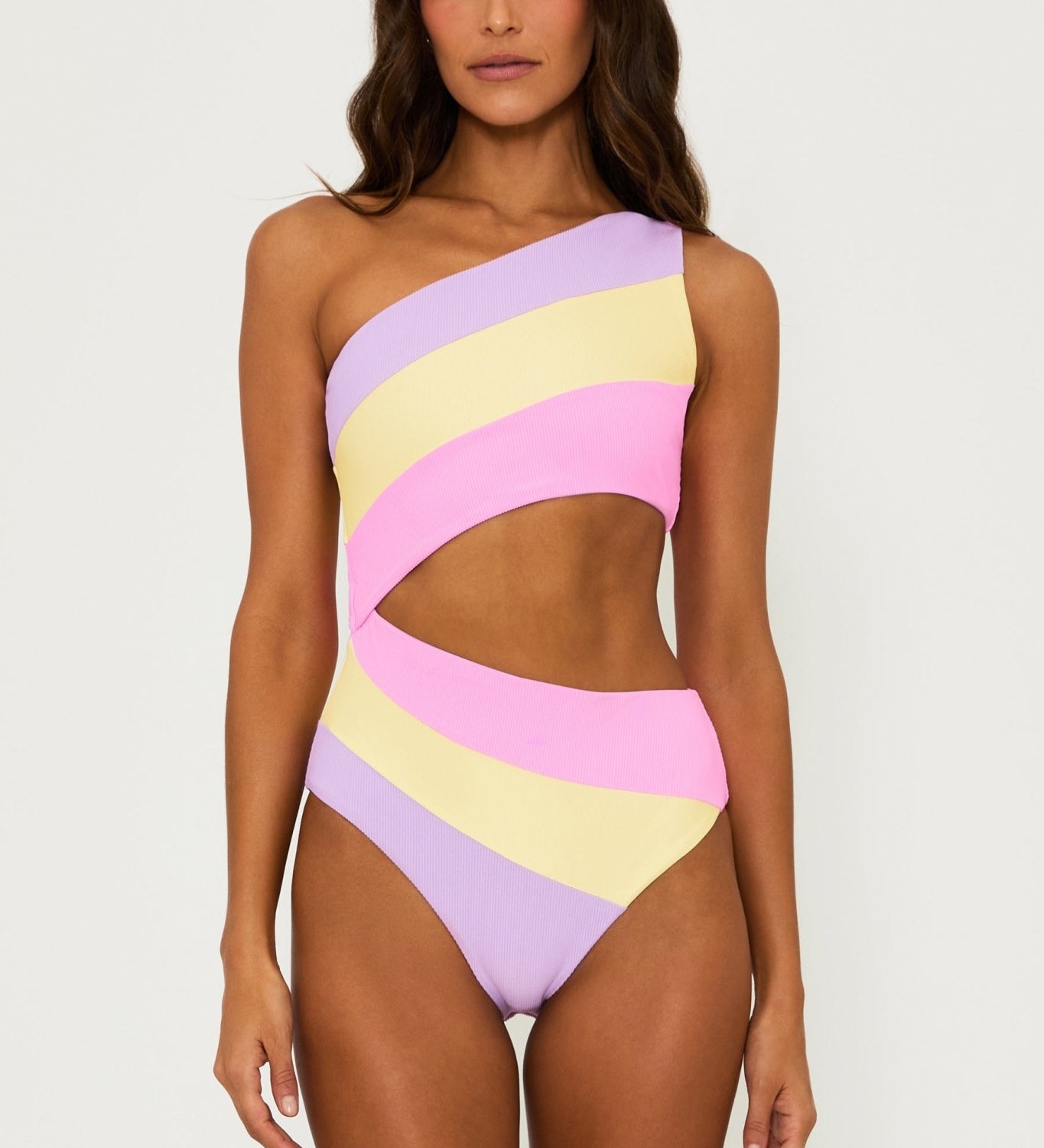 Beach Riot Joyce One Piece Swimsuit - Sublime Spring Colorblock - Destination PSP