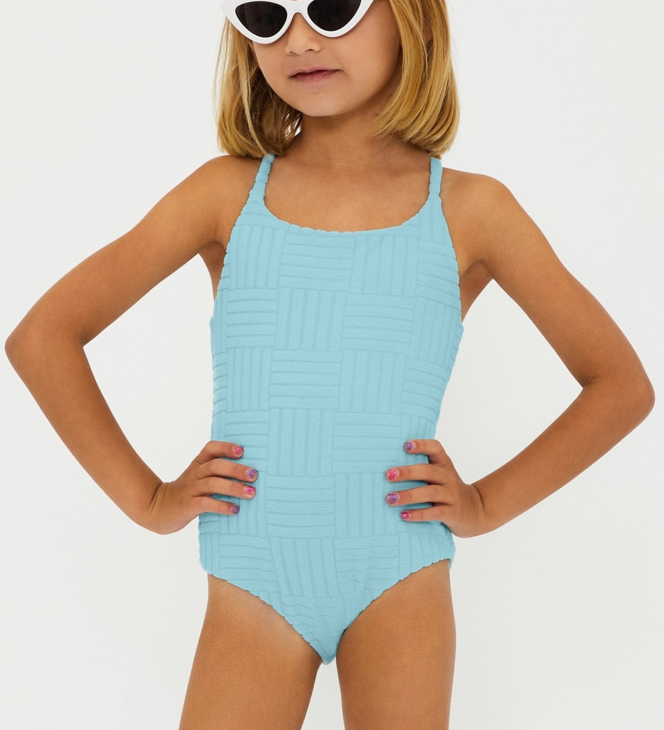 Beach Riot Little Julia One Piece Swimsuit - Blueberry Ice - Destination PSP
