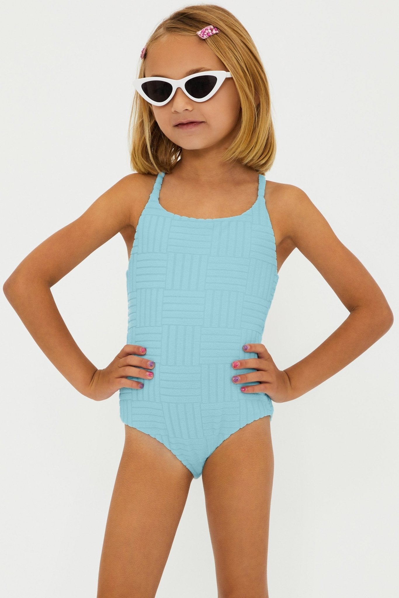 Beach Riot Little Julia One Piece Swimsuit - Blueberry Ice - Destination PSP
