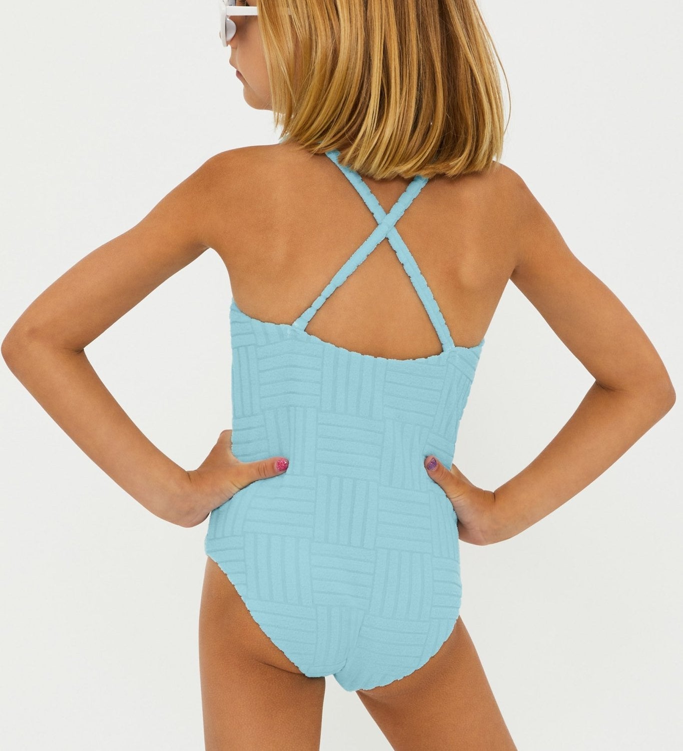 Beach Riot Little Julia One Piece Swimsuit - Blueberry Ice - Destination PSP