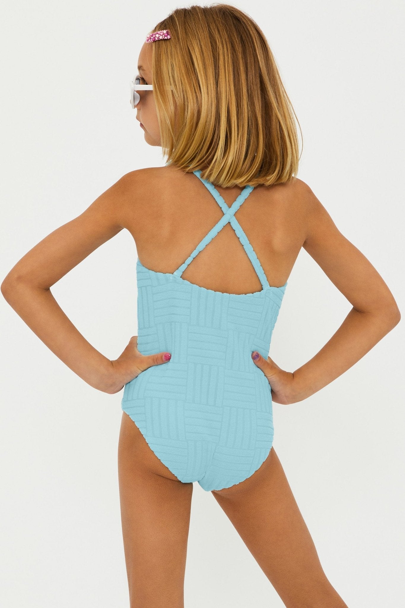 Beach Riot Little Julia One Piece Swimsuit - Blueberry Ice - Destination PSP
