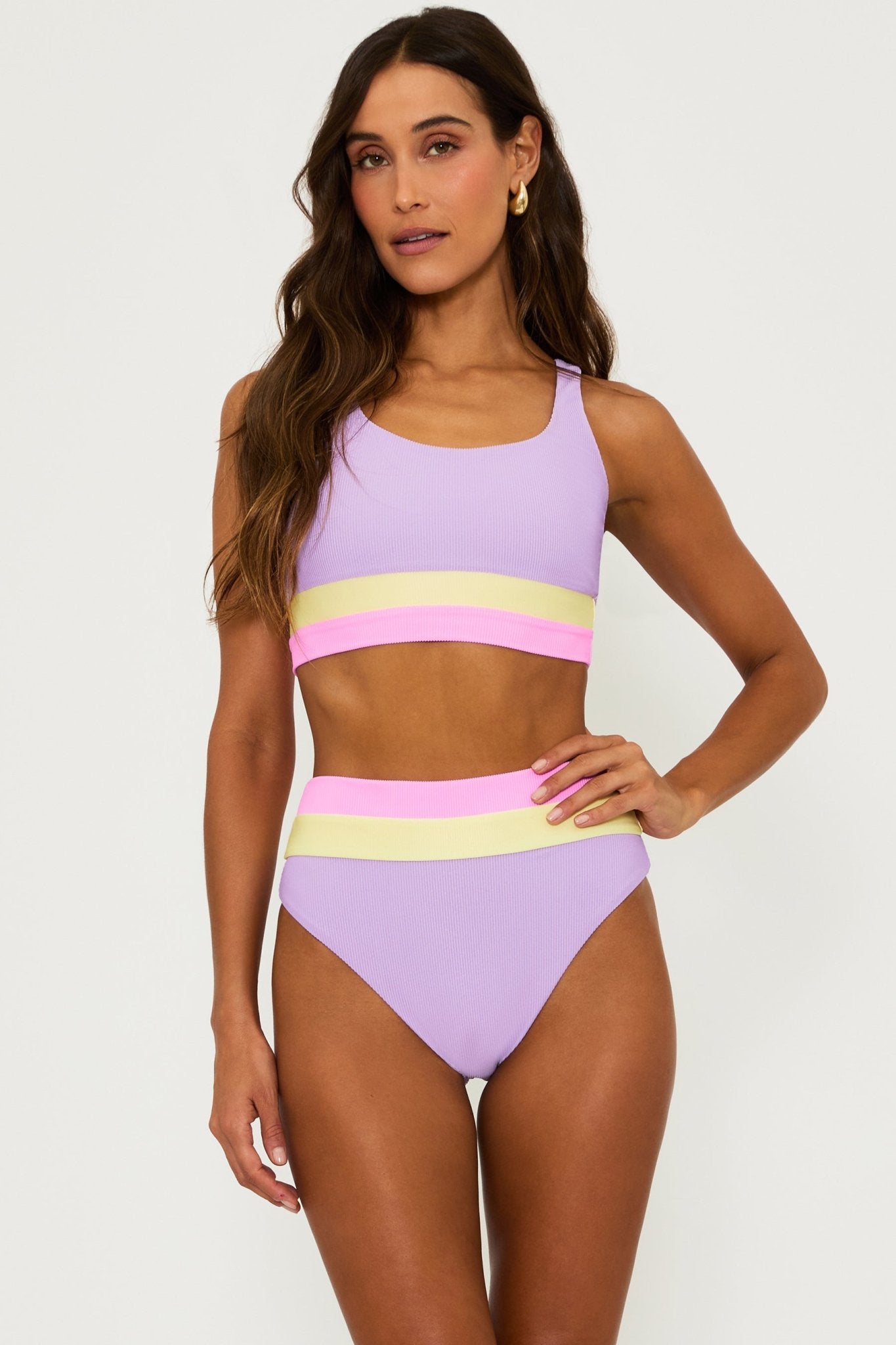 Beach Riot MacKenzie Top - Sublime Spring Colorblock – Destination PSP