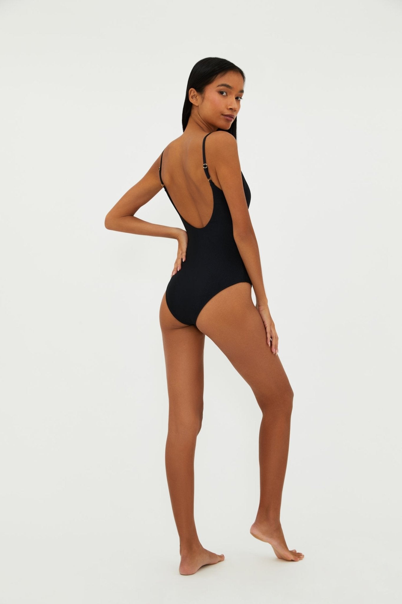 Beach Riot Reese One Piece Swimsuit - Black - Destination PSP