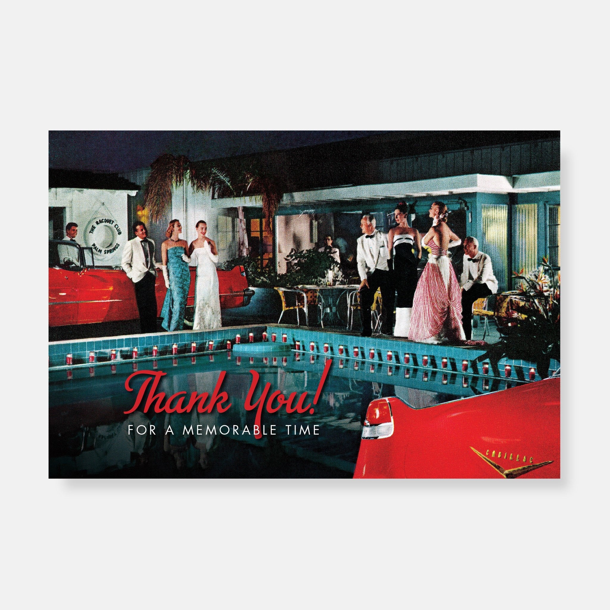 Car Culture Thank You Notecards - Thank you for a Memorable Time - Destination PSP