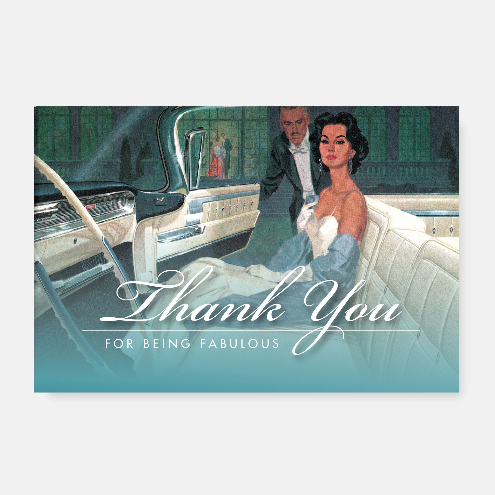 Car Culture Thank You Notecards - Thank you For Being Fabulous - Destination PSP