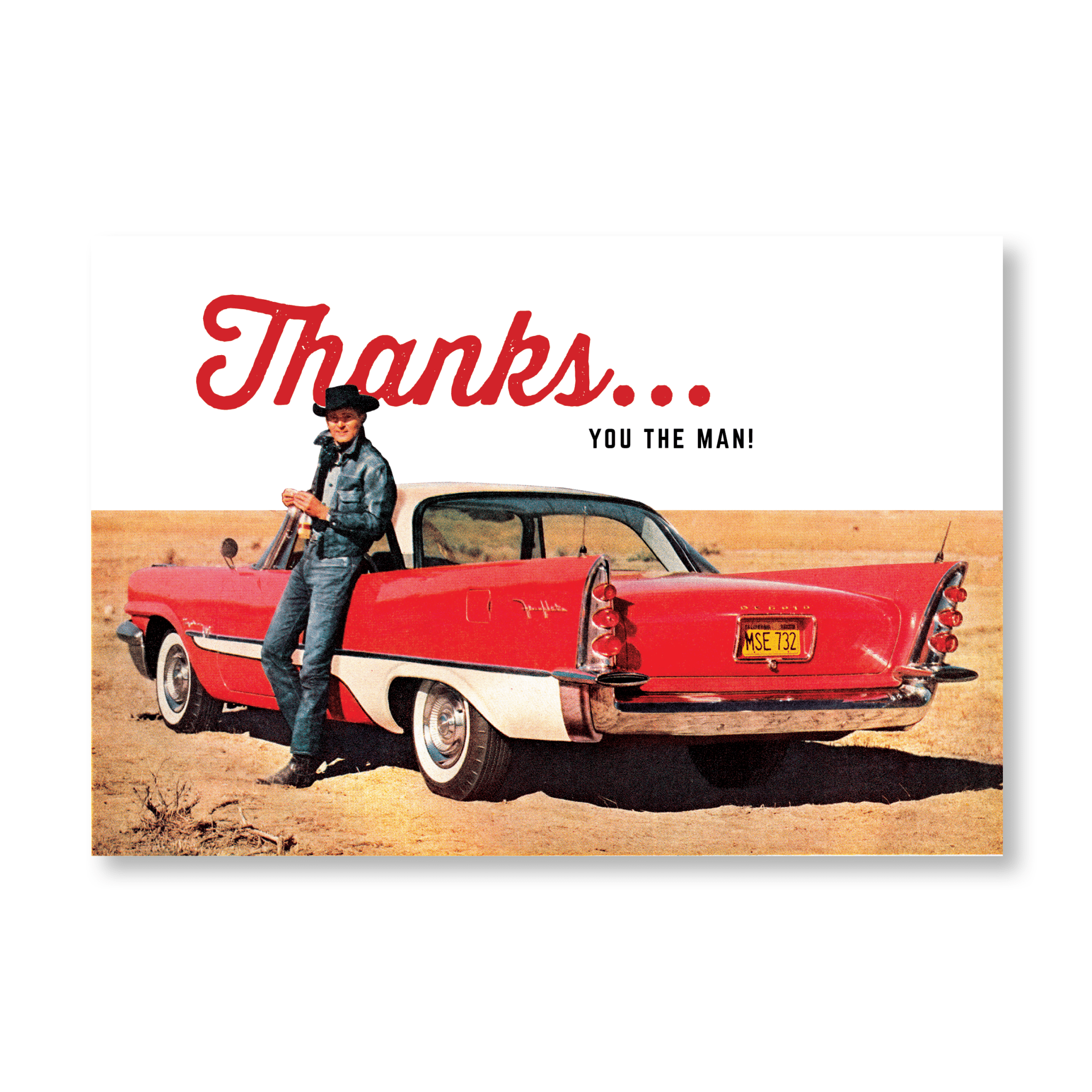 Car Culture Thank You Notecards - Thanks, You The Man - Destination PSP