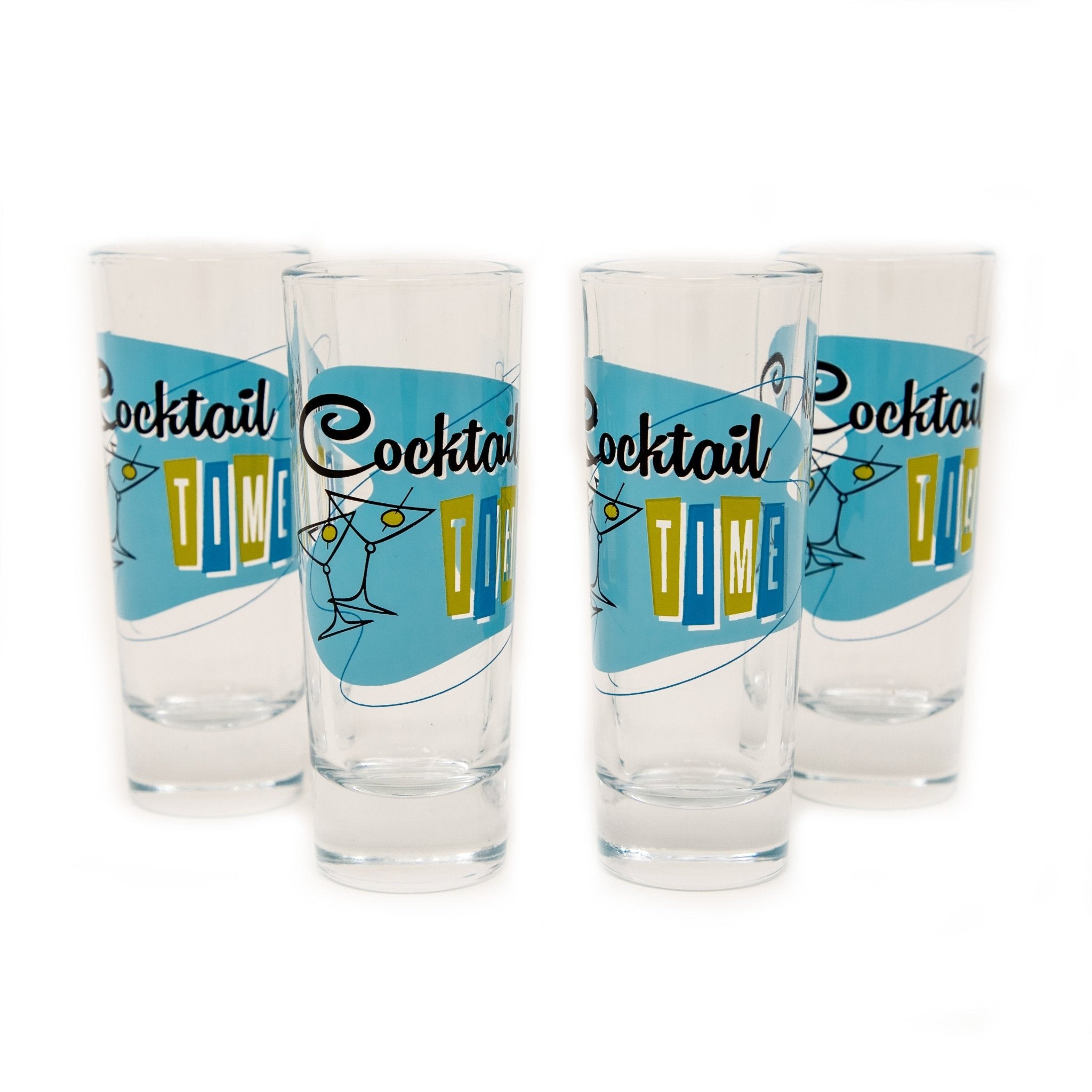 Cocktail Time Shot Glass Shooter - Blue - Single - Destination PSP