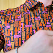 Cotton Mod Shirt - Tiki Black - Destination PSP