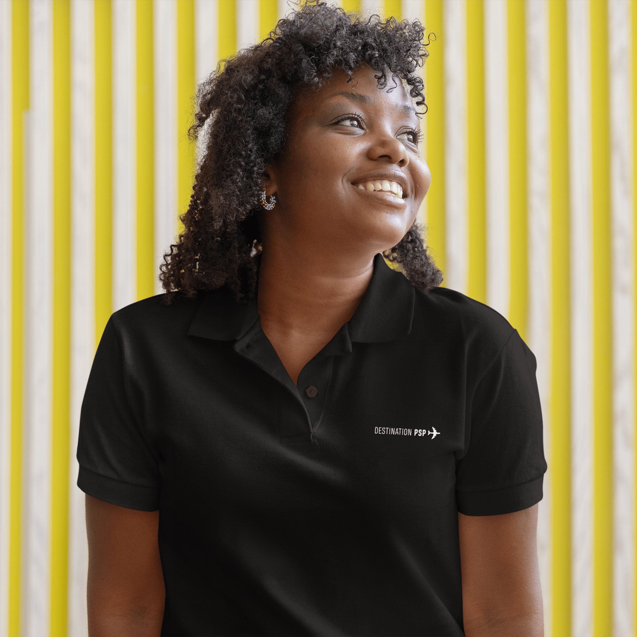 Destination PSP Cotton Pique Polo - Black - Destination PSP