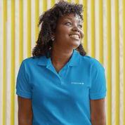 Destination PSP Cotton Pique Polo - Sapphire - Destination PSP