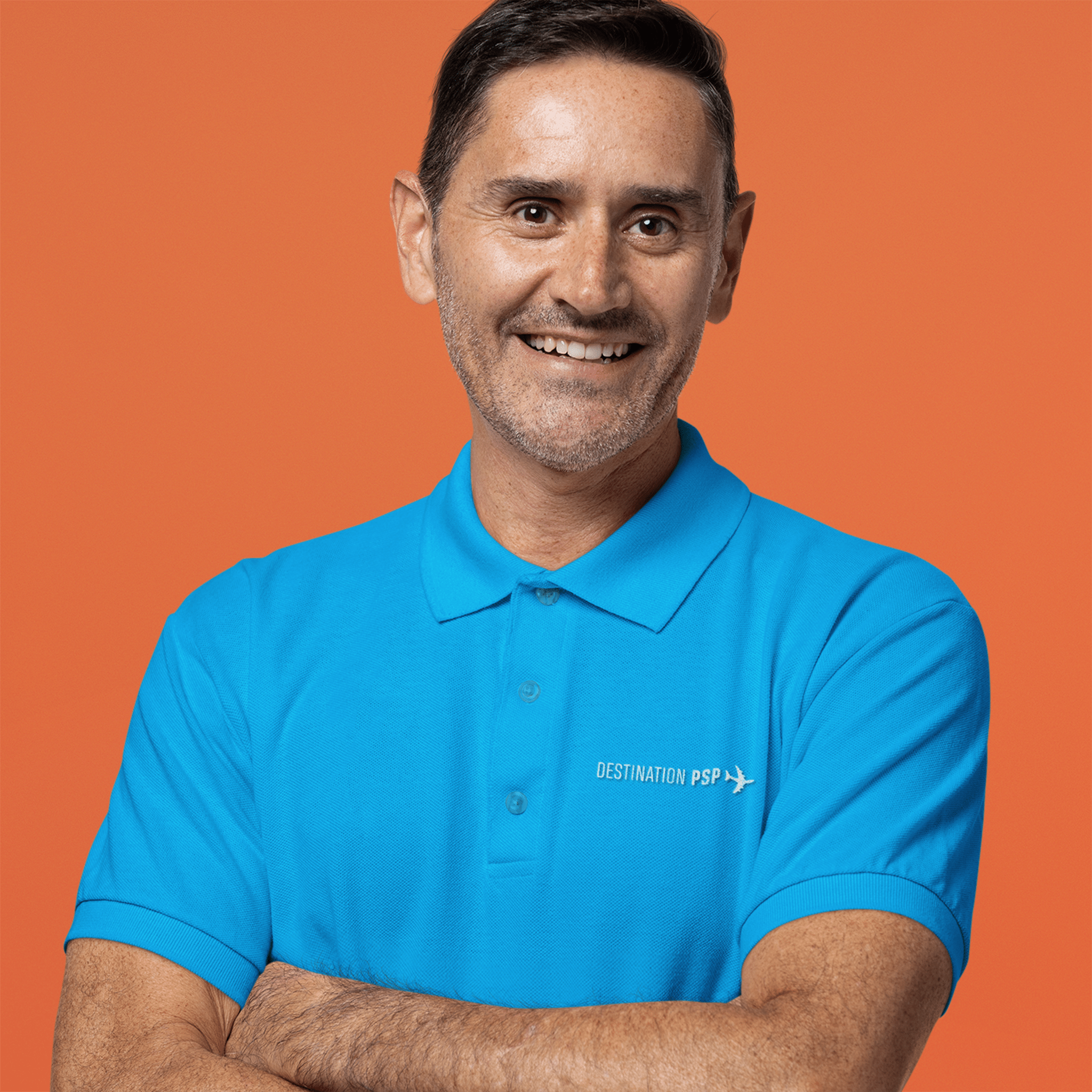 Destination PSP Cotton Pique Polo - Sapphire - Destination PSP