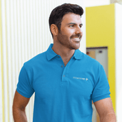 Destination PSP Cotton Pique Polo - Sapphire - Destination PSP