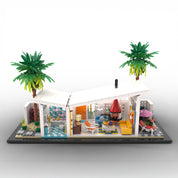 Collector's Series Palm Springs Midcentury Butterfly House Interlocking Brick Set