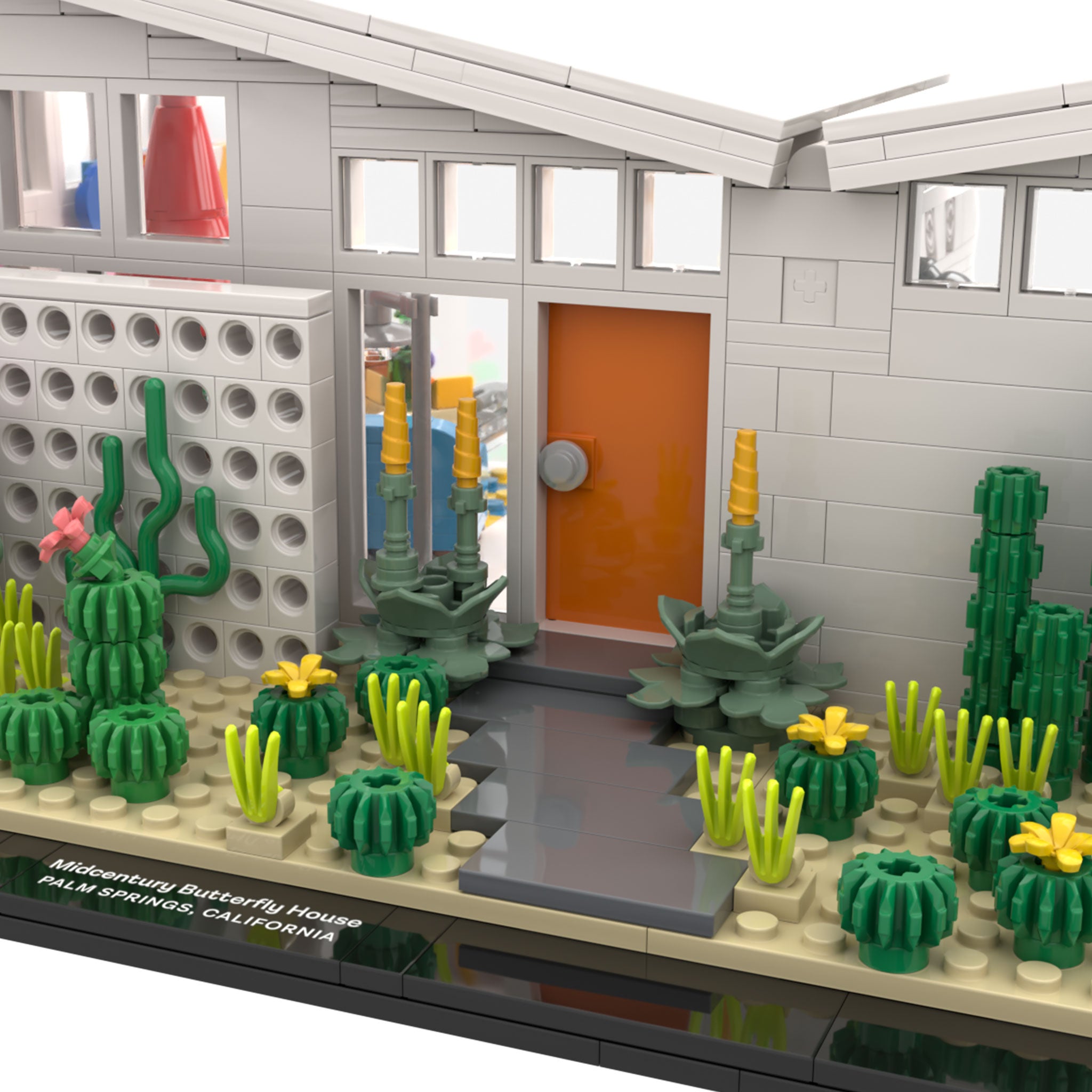 Collector's Series Palm Springs Midcentury Butterfly House