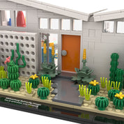 Collector's Series Palm Springs Midcentury Butterfly House Interlocking Brick Set