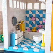 Collector's Series Palm Springs Midcentury Butterfly House Interlocking Brick Set