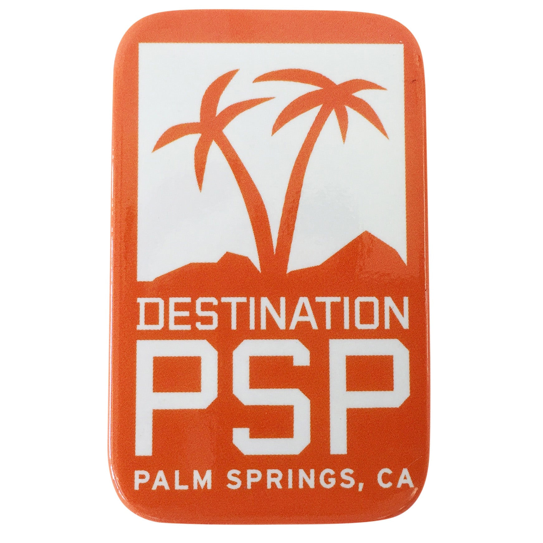 Destination PSP Logo Magnet - Orange - Destination PSP