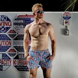 Mod Swim Shorts - Mambo - Shorter Length