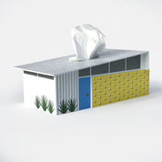 Midcentury Tissue Box Cover - Wedge House