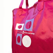 Modernism Week Mod Shapes Tote Bag - Fuchsia