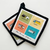 Pot Holder Set - Midcentury Houses