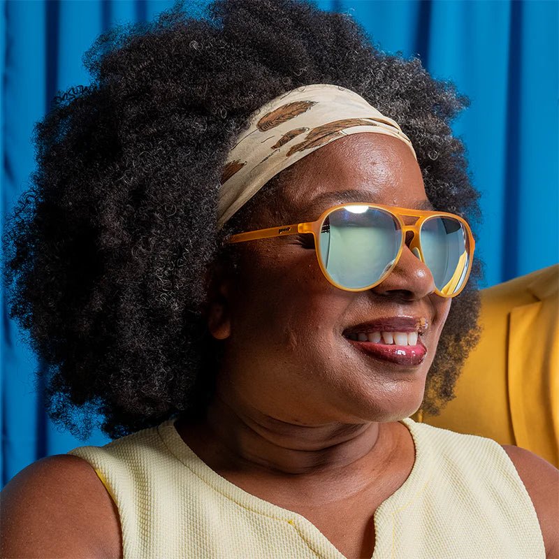 Goodr Sunglasses - Cheesy Flight Attendant - Destination PSP