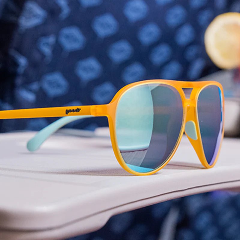 Goodr Sunglasses - Cheesy Flight Attendant - Destination PSP