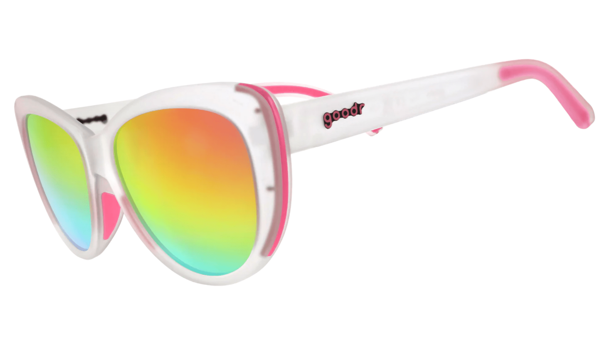 Goodr Sunglasses - Rainbow Runway Ready - Destination PSP