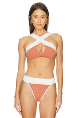 Kya Coco Top - Black/Spice