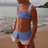 KYA Kids Haven Swim Set - Rib Periwinkle/Periwinkle