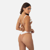 KYA Kira Reversible Swim Bottom - Sandstone / Vanilla