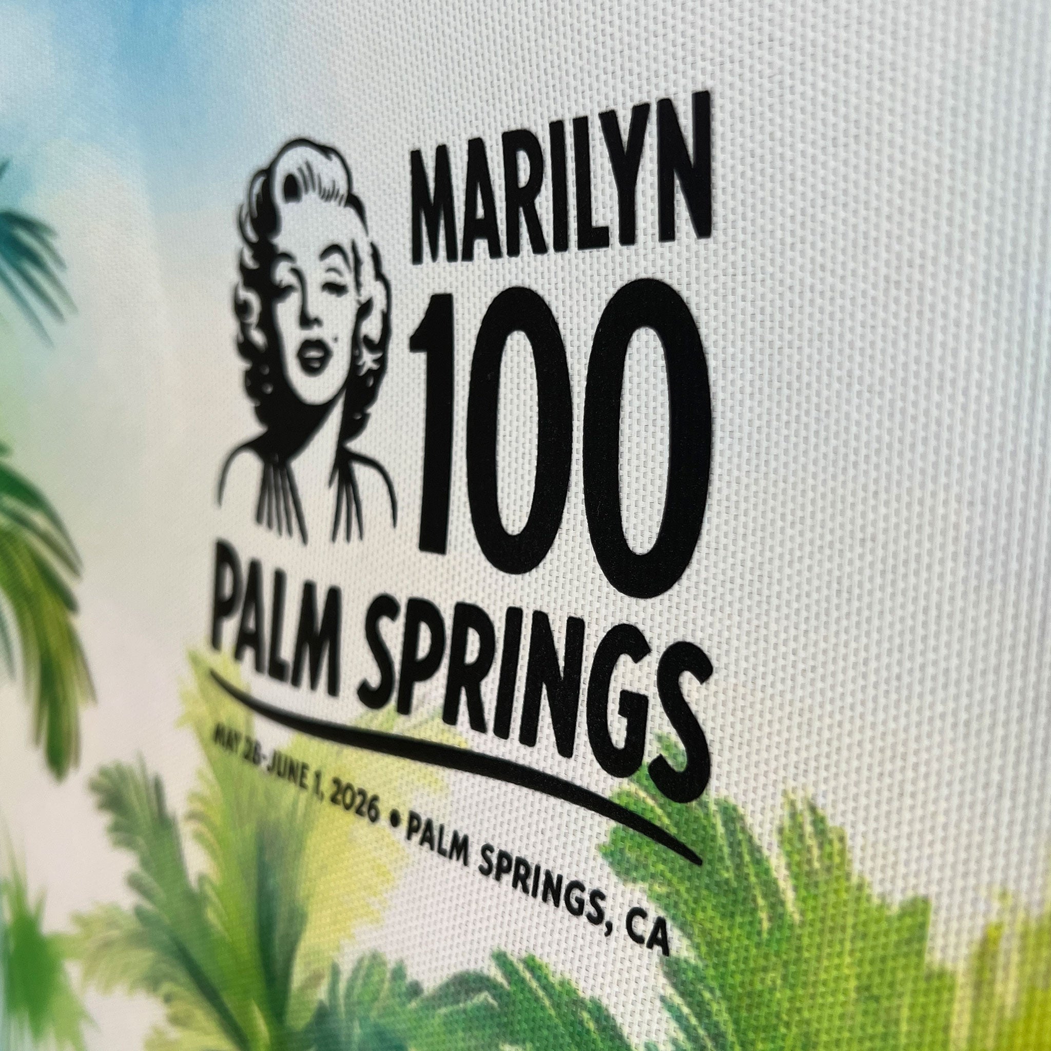 Marilyn 100 Coastal Beach Tote Bag
