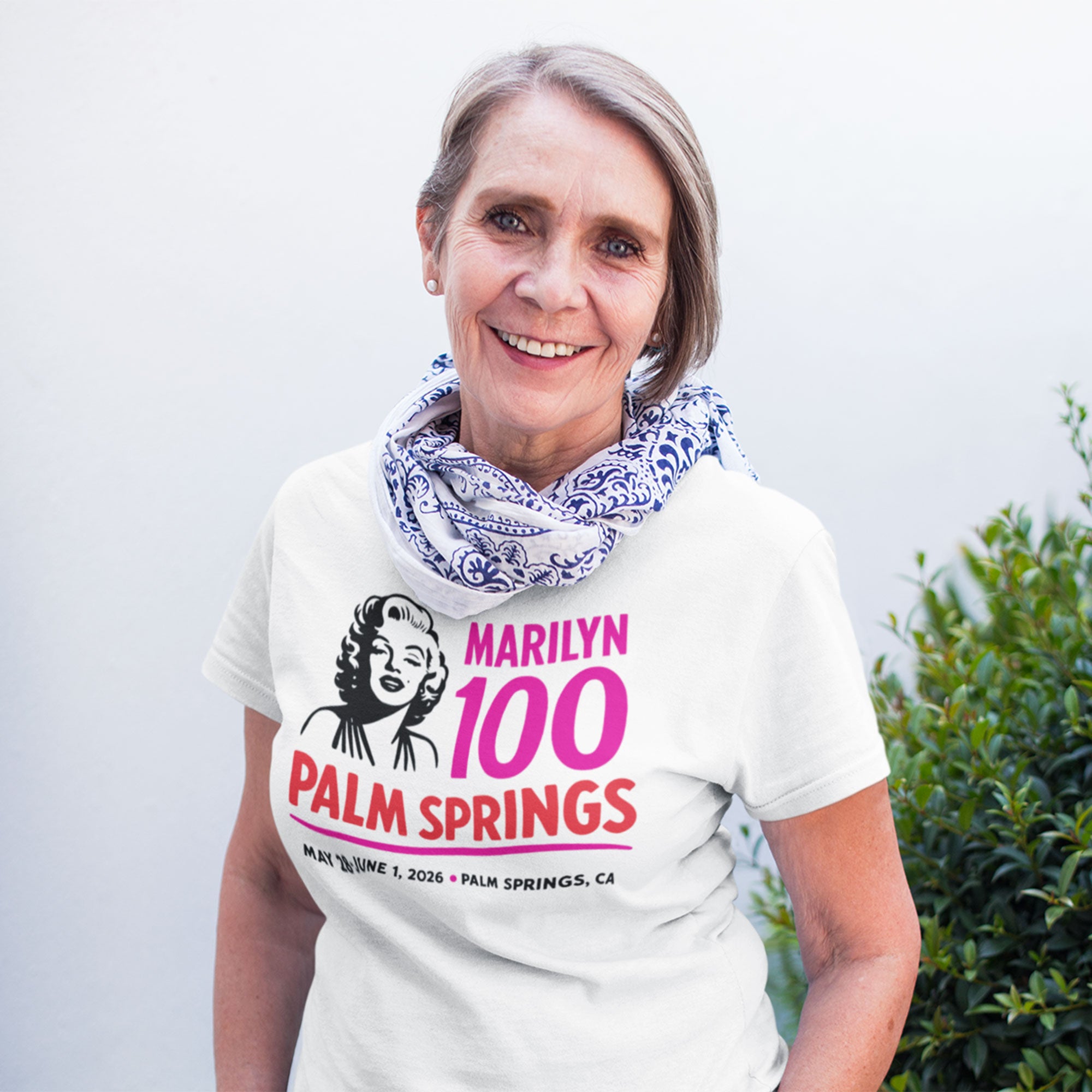 Marilyn 100 Palm Springs Unisex T-shirt