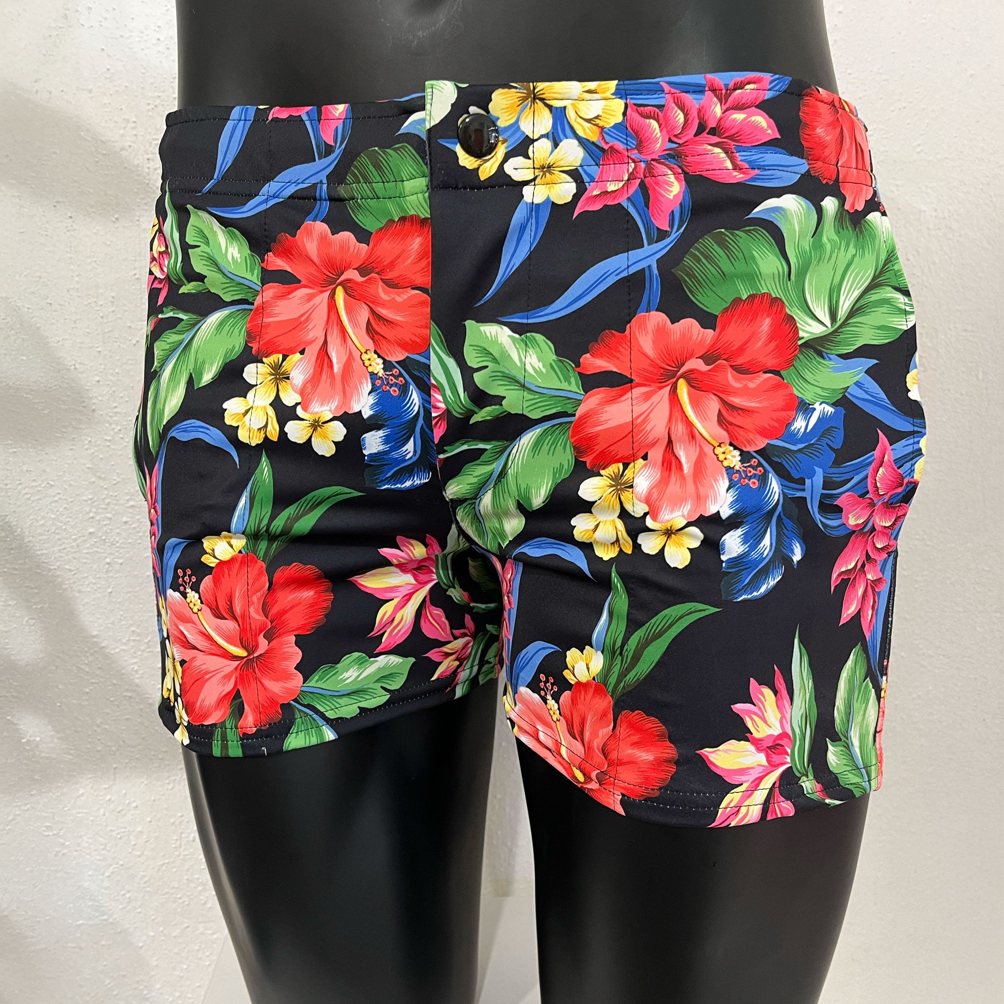 Mod Swim Shorts - Hawaii Design - Shorter Length