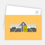 Midcentury House Postcard - Swiss Miss
