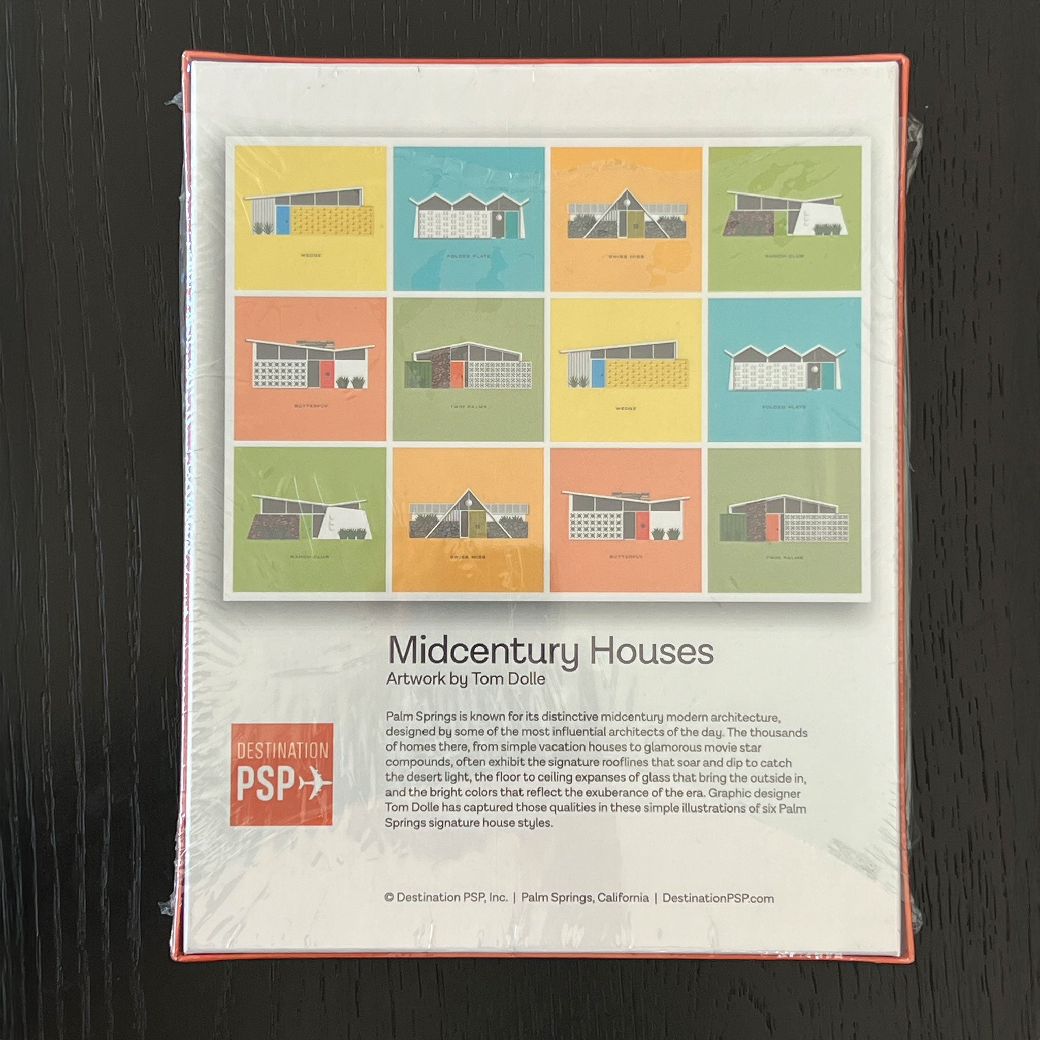 Midcentury Houses 1,000 Piece Puzzle - Destination PSP