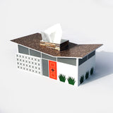 Midcentury Tissue Box Cover - Butterfly House