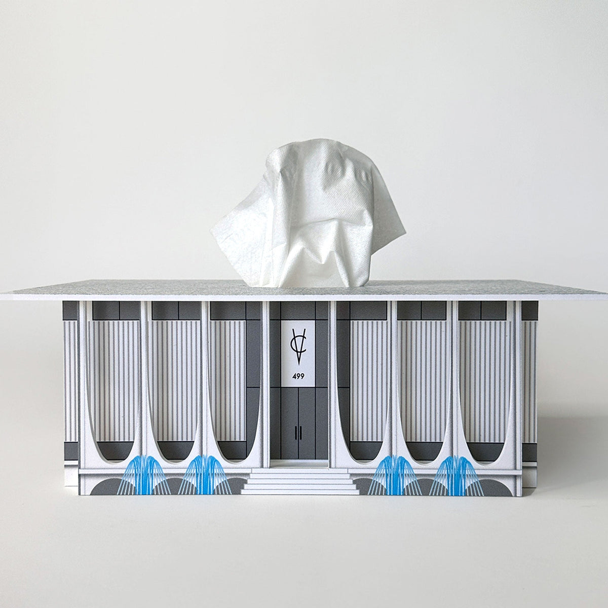 Palm Springs Architecture Tissue Box Cover - Coachella Valley Bank ...