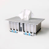 Midcentury Tissue Box Cover - Coachella Valley Bank